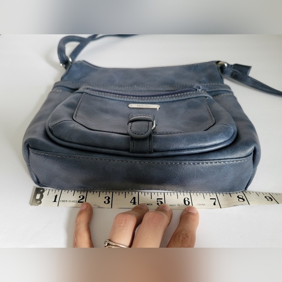 MultiSac Dark Blue Man Made Materials Multipocket Crossbody Purse - Picture 10 of 11